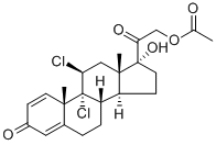 DICHLORISONE ACETATE Structural