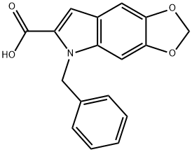 5-BENZYL-5H-[1,3]DIOXOLO[4,5-F]INDOLE-6-CARBOXYLIC ACID