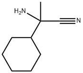 Cyclohexaneacetonitrile, alpha-amino-alpha-methyl- (9CI)