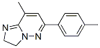 Imidazo[1,2-b]pyridazine, 2,3-dihydro-8-methyl-6-(4-methylphenyl)- (9CI) Structural