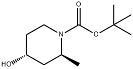 1-Piperidinecarboxylicacid,4-hydroxy-2-methyl-,1,1-dimethylethylester,(2S,4R)-(9CI) Structural