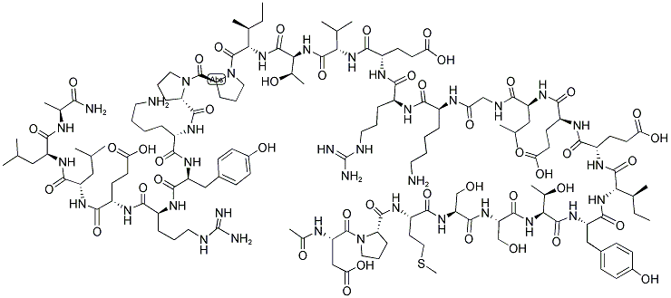 Ac-Asp-Pro-Met-Ser-Ser-Thr-Tyr-Ile-Glu-Glu-Leu-Gly-Lys-Arg-Glu-Val-Thr-Ile-Pro-Pro-Lys-Tyr-Arg-Glu-Leu-Leu-Ala-NH2 Structural