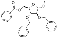 METHYL TRI-O-BENZYL-ALPHA-D-ARABINOFURANOSIDE Structural