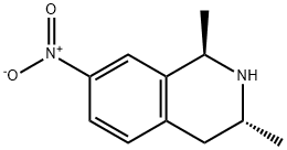 Isoquinoline, 1,2,3,4-tetrahydro-1,3-dimethyl-7-nitro-, (1R,3R)- (9CI) Structural