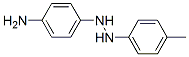 Benzenamine, 4-[2-(4-methylphenyl)hydrazino]- (9CI) Structural