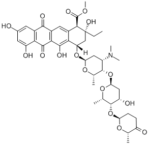 2-hydroxyaclacinomycin A