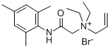 N,N-Diethyl-N-(2-oxo-2-((2,4,6-trimethylphenyl)amino)ethyl)-2-propen-1 -aminium bromide