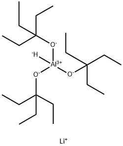 LITHIUM TRIS[(3-ETHYL-3-PENTYL)OXY]ALUMINOHYDRIDE Structural