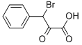 RAC-3-BROMO-2-OXO-3-PHENYLPROPANOIC ACID Structural