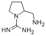 1-Pyrrolidinecarboximidamide,2-(aminomethyl)- Structural