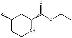 (2R-cis)-4-Methyl-2-piperidinecarboxylic Acid Ethyl Ester Structural