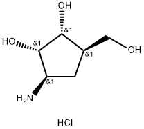 (1R,2S,3R,4R)-2,3-DIHYDROXY-4-(HYDROXYMETHYL)-1-AMINOCYCLOPENTANE HYDROCHLORIDE