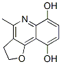 Furo[3,2-c]quinoline-6,9-diol, 2,3-dihydro-4-methyl- (9CI) Structural