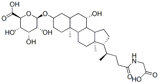 (3a,5b,7a)-24-[(carboxymethyl)amino]-7-hydroxy-24-oxocholan-3-yl b-D-glucopyranosiduronic acid