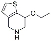 Thieno[3,2-c]pyridine, 7-ethoxy-4,5,6,7-tetrahydro- (9CI) Structural