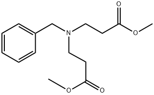 3-[BENZYL-(2-METHOXYCARBONYL-ETHYL)-AMINO]-PROPIONIC ACID METHYL ESTER Structural