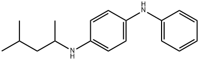 N-(1,3-Dimethylbutyl)-N'-phenyl-p-phenylenediamine Structural Picture