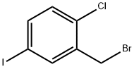 2-(BROMOMETHYL)-1-CHLORO-4-IODOBENZENE Structural