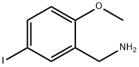 (5-IODO-2-METHOXYPHENYL)METHANAMINE Structural