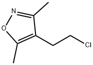 Isoxazole, 4-(2-chloroethyl)-3,5-dimethyl- (9CI) Structural