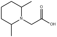 (2,6-DIMETHYL-PIPERIDIN-1-YL)-ACETIC ACID Structural