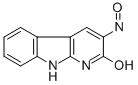 2-Hydroxy-3-nitroso-alpha-carboline Structural