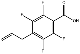 4-ALLYL-2,3,5,6-TETRAFLUOROBENZOIC ACID Structural