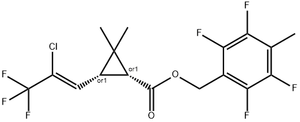 Tefluthrin Structural