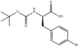 BOC-4-BROMO-D-PHENYLALANINE,BOC-P-BROMO-D-PHENYLALANINE,4-Bromo-D-phenylalanine, N-BOC protected,N-alpha-t-Butyloxycarbonyl-4-bromo-D-phenylalanine