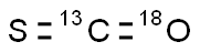 CARBONYL-13C,18O SULFIDE