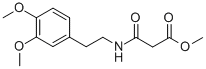 Propanoic  acid,3-[[2-(3,4-dimethoxyphenyl)ethyl]amino]-3-oxo-,methyl  ester