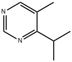 Pyrimidine, 5-methyl-4-(1-methylethyl)- (9CI) Structural