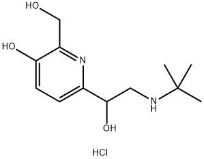 (+-)-Pirbuterol hydrochloride Structural