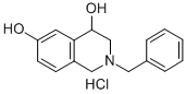 1,2,3,4-Tetrahydro-2-(phenylmethyl)-4,6-isoquinolinediol hydrochloride