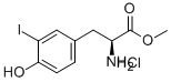 3-IODO-L-TYROSINE METHYL ESTER HYDROCHLORIDE Structural