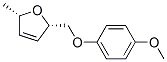 Furan, 2,5-dihydro-2-[(4-methoxyphenoxy)methyl]-5-methyl-, (2S,5S)- (9CI) Structural