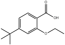 4-(t-Butyl)-2-Ethoxy Benzoic Acid Structural