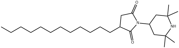 3-Dodecyl-1-(2,2,6,6-tetramethyl-4-piperidyl)pyrrolidine-2,5-dione