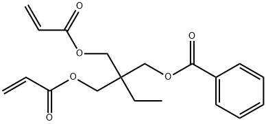 TRIMETHYLOLPROPANE BENZOATE DIACRYLATE Structural