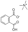 TETRAMETHYLAMMONIUM HYDROGEN PHTHALATE Structural