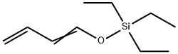 1-(TRIETHYLSILYLOXY)-1,3-BUTADIENE, 97%, MIXTURE OF CIS AND TRANS Structural