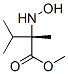Valine, N-hydroxy-2-methyl-, methyl ester (9CI) Structural