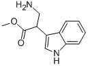 3-AMINO-2-(1H-INDOL-3-YL)-PROPIONIC ACID METHYL ESTER Structural