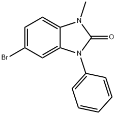 2H-Benzimidazol-2-one, 1,3-dihydro-5-bromo-1-methyl-3-phenyl-