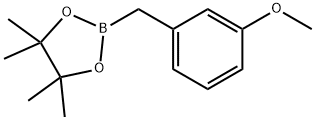 3-Methoxybenzylboronic acid pinacol ester Structural