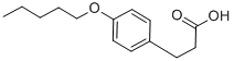 3-(4-(PENTYLOXY)PHENYL)PROPANOIC ACID Structural