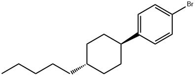 1-Bromo-4-(trans-4-pentylcyclohexyl)benzene  Structural