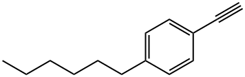 1-ETH-1-YNYL-4-HEXYLBENZENE Structural