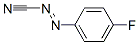 Diazenecarbonitrile, (4-fluorophenyl)-, (E)- (9CI) Structural