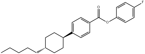 4-Fluoro-Phenyl-4'-Trans-PentylcyclohexylBenzoate Structural